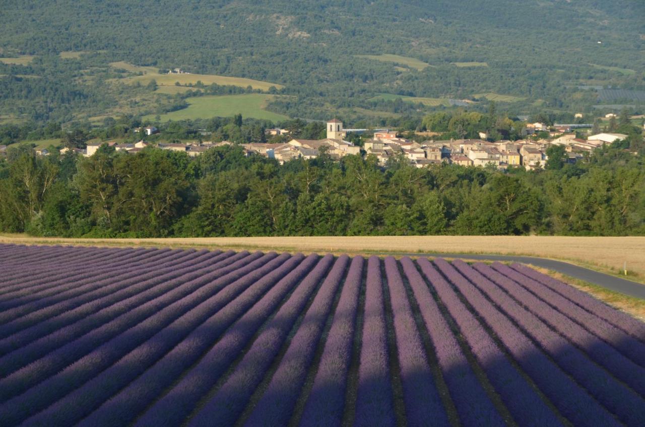 Appartement Entre Sisteron Et Gorges De La Meouge " Les Hauts De Toscane " Ribiers Экстерьер фото